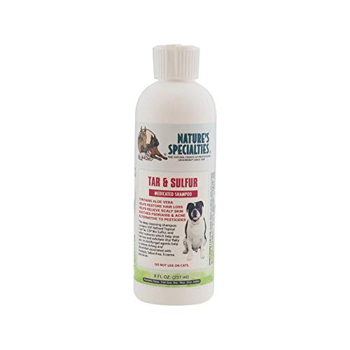Nature's Specialties Tar and Sulfur with Aloe Shampoo for Dogs, 8oz