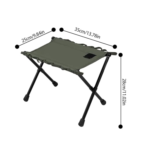 Chaise de randonnée compacte et tabouret pliable extérieur - 4