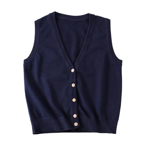 jinghuiyue V Neck Sweater Vest Cover