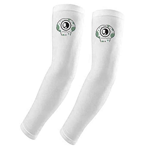 Manchons de manchons de protection UV extensibles motif extraterrestre