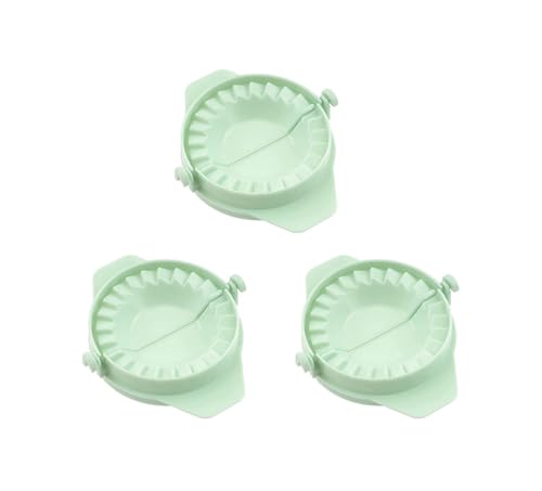 Dumpling Maker Press，3PcsEmpanadas Maker Press，Dumpling Mold Machine-Make Perfect Dumplings Every Time，Ravioli, samosas, buns,Flapjacks, potstickers