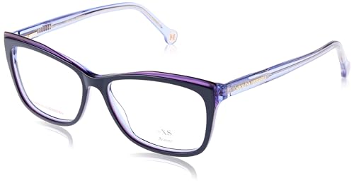 Carolina Herrera HER-0208 WOI Eyeglasses Women's Blue/Violet Full Rim 55mm