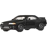 ホットウィール(Hot Wheels) ワイルド・スピード 日産 スカイライン GT-R (BNR32) 乗り物おもちゃ ミニカー 3歳から ブラック JBL97