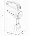 Imagen de SMEG HMF01WHEU, Batidora de mano 50's Style, White