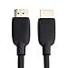 Amazon Basics HDMI Cable, 48Gbps Certified Ultra High Speed, 8K@60Hz, 4K@120Hz, Gold-Plated Plugs, Ethernet Ready, 1.8 m, Black