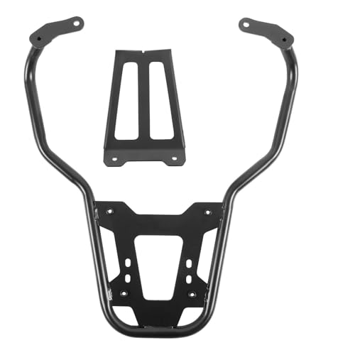 Il portapacchi posteriore offre ampio spazio per la tua attrezzatura, migliorando le capacità di stoccaggio della tua moto.