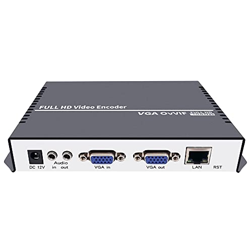 ISEEVY H.265 H.264 VGA Video Codificador 1080P VGA a IP Streamer para IPTV Live Stream Broadcast Support RTMP RTMPS SRT RTSP UDP HTTP FLV HLS TS Protocolos y plataformas en vivo