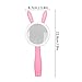 Magnifying Glass for Reading, Cartoon Pink Rabbits Handheld HD Reading Magnifying Glass Portable Reading Magnifying Loupe for Elderly Reading