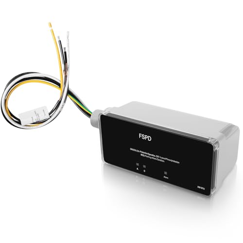 FSPD140 Level 2 Whole House Surge Protection Device - 140 000A Rated for EV Charging Storm Zones and Grid Surges Upgraded Replacement for Siemens FS140 Includes Wiring & Locknut