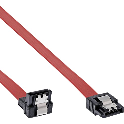 Cable InLine SATA con pestillo de seguridad, 0.3 m