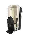 Focus Foodservice 57060 Coffeemaker, 60 Cup, Stainless Steel/Black