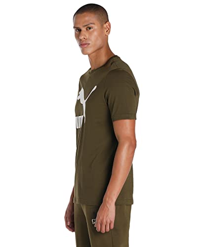 Image of Puma Men Cotton Regular Fit T-Shirt