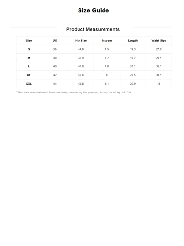 Oyoangle Men's Graphic Drawstring Shorts Athletic Sport Gym Workout Shorts Solid Black Print L #TOP6