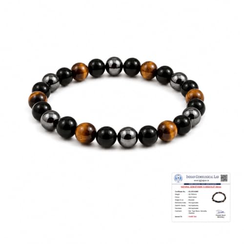 Image of Beaded Bracelet for Men & Women | Stretchable Handmade Prayer Meditation Yoga Wrist Bracelet | Stylish Everyday Wear | Free Size