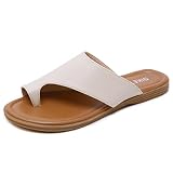 ❤ Parte superior: cómodas férulas para juanetes, chanclas para mujeres, con soporte para el arco de los dedos. Este diseño ergonómico corrige los dedos de los pies y es ideal para las mujeres que usan los dedos de los pies para corregir los huesos del dedo gordo y devolver los dedos en ángulo a su posición natural.