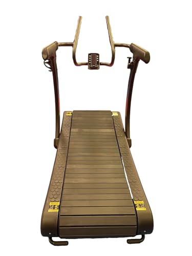 Image of SB Fitness CT550 Self Generated Curved Treadmill with LCD Display, Water Bottle Holder, for Home or Light Commercial Use
