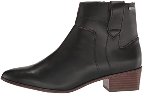 Rockport Women's Geovana Layered Boot Ankle, Black Leather Waterproof, 9 | Image 7