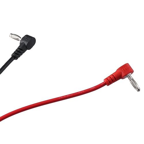 Image of 2Pair Banana Plug Multimeter Probe Test Lead Cable, Electrical Test Lead Probe Cable Connector, 1000V, 0.6M Long(Black,Red)