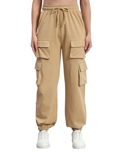 Q - RIOUS Women's Cargo Pant with Pocket