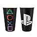 Price comparison product image Playstation Drinking Glass, Multi-Colour, 9 x 9 x 15 cm