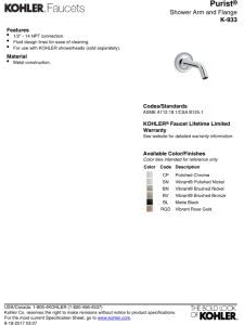 Polished Chrome Wall-Mounted Shower Arm with Flange
