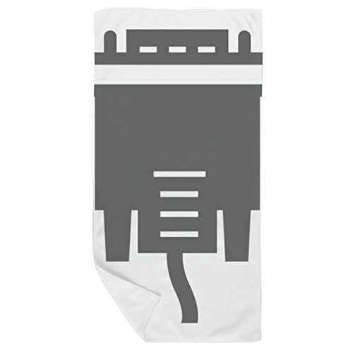 Serviette de bain douche doux fini les irritations avec ce gant 35x70cm
