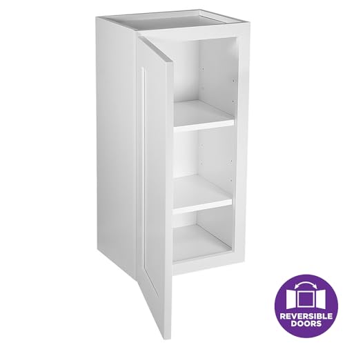 Image of Design House Brookings Kitchen Wall Cabinet, 18 inch, White