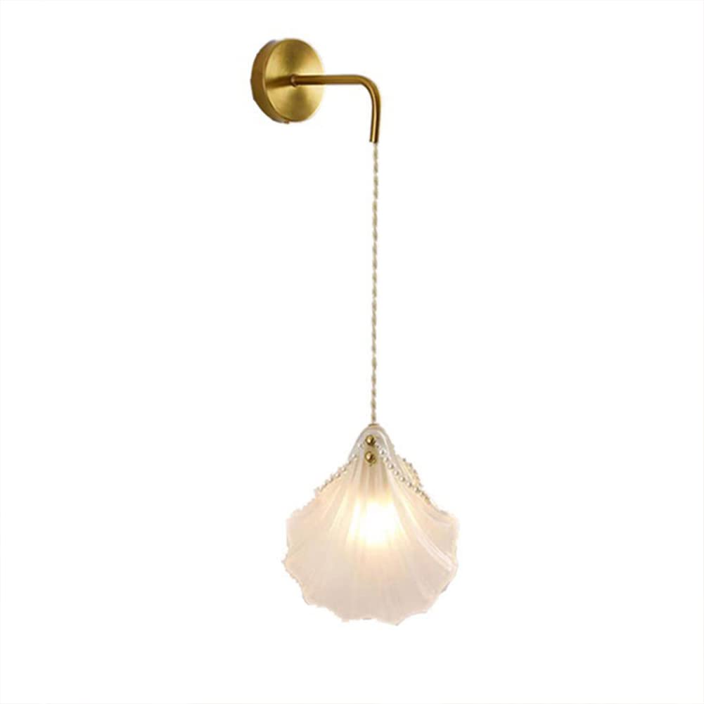 SXECAEPS Wall Lamps Sconces Light Indoor Led 6w 3000k Warm White Modern Glass Decorative Sconce Lamp for Living Room Bedroom Hallway Corridor Stairs Hall