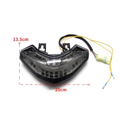Feu arrière moto LED Multistrada 1200 2011 2012 2013 feu stop optique arrière