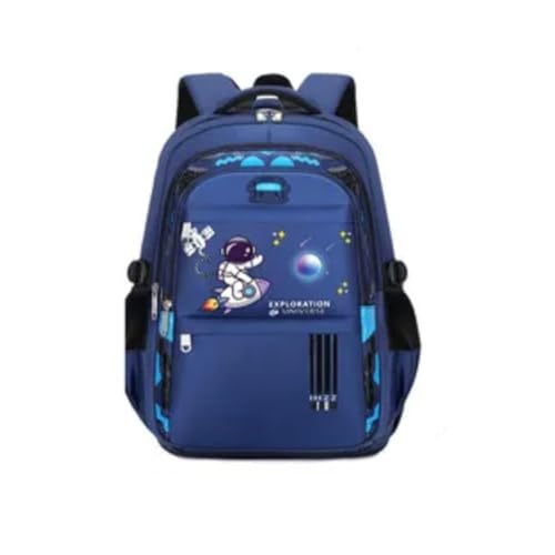 NOVEVE Mochila Infantil Escolar Menino Reforçada Astronauta Impermeável Bolsa Zavanese Azul Mochila Infantil Escolar Costas Menino shchool backpack
