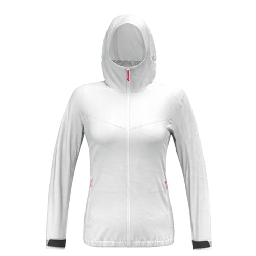 Chaqueta Salewa Puez impermeable y ligera con tecnología Powertex para mujer