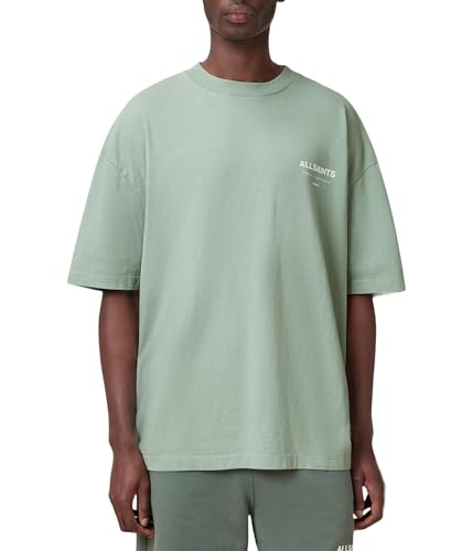 Image of AllSaints Men's Underground Oversized Short Sleeve Crew Neck Shirt