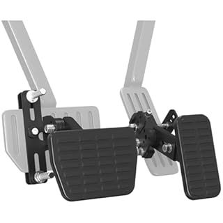 Gas Pedal Extender with Adjustable Length and Angle, Pedal Extenders for Short People, Universal Anti Slip Accelerator Pedal Extenders for Cars, Go Kart, Golf Carts, Ride on Toys