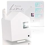 [フェリクロス] PicoCube Home ピコキューブホーム ホワイト 日本企業 小型プロジェクター 家形 モバイルプロジェクター 軽量 天井投影 ミラーリング Netflix Hulu ディズニープラス ホームシアター 寝かしつけ アウトドア ビジネス wifi bluetooth HDMI