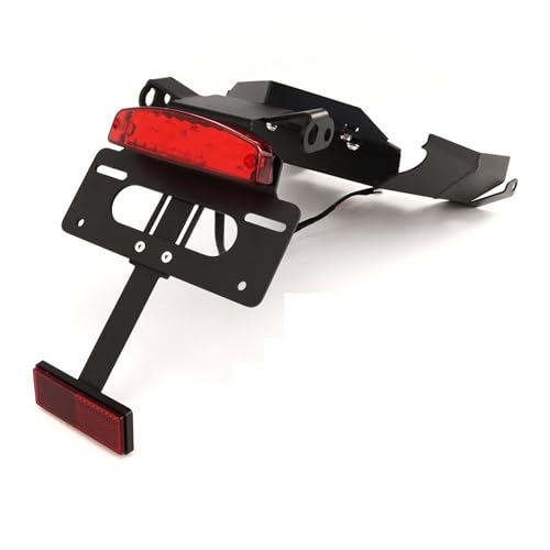 Éliminateur de garde-boue pour BMW F900R F900XR 2020-2024 et support de plaque d'immatriculation rouge
