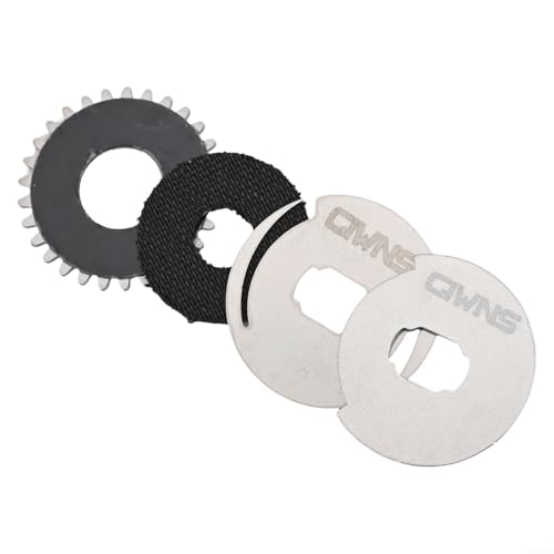 Fishing Baitcasting Reel Drag Clicker Kit With Carbon Washer And Metal Sprocket For Slx Right Hand Wheel Black Silver Color Complete Repair Set For Sm