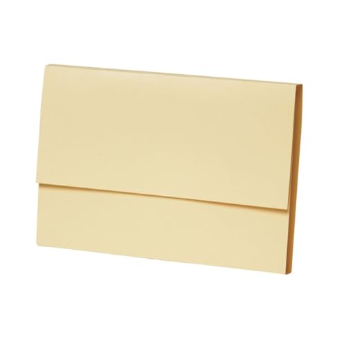 Apothecary Products Foldery Manila na papier, teczki, dokumenty, XL podwójne składane - opakowanie 100 sztuk