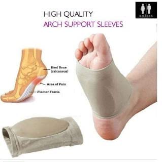 VEPROIX Arch Support Sleeves | soft Cushion and Neoprene elastic reusable Gel Pad for both Women & Men | Feet Orthopedic Pad Orthotic Tool 2