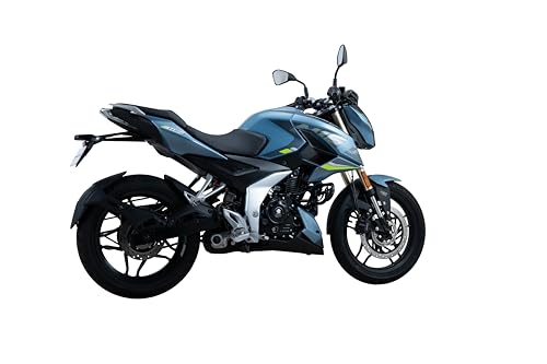 Image of Bajaj Pulsar N 160 Ug Motorcycle /Motorbike - Polar Sky Blue - Ex-Showroom