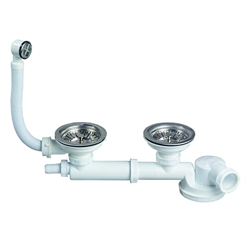 Wirquin TM210099 Sifone + 2 pilette a filtro +