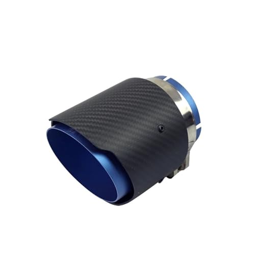 マツダ用 CX-5用 CX-4用 CX-3用 マツダ用 アクセラ用 マツダ用 アテンザ用 114mm アウトレット ユニバーサル改造カーアクセサリー 車 排気テールパイプ(BLUE)