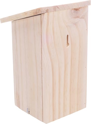 Bird nesting box - Flamingo Bizi - FSC-Certified Pinewood, Weather-Resistant, Wooden, Ideal for Birds Perfect for Outdoor Spaces - Image 2