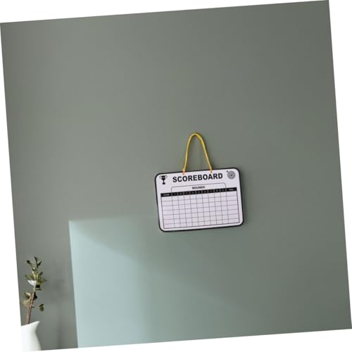 Tablero de puntuación para golf doble cara UKCOCO 2 piezas miniatura 6