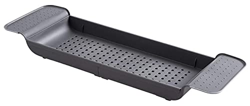 bns7fapq Lieber Iluminación Cubierta de Bañera de Alcantarillado Telescópico Estante Baño Baño Plástico Baño Lavabo Estante Estante Bañera y Estante de Almacenamiento. Cubierta de bañera Plegable
