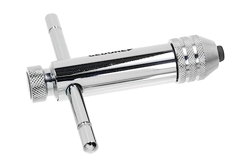 Gedore 8551 TGZ-2 Tool Holder with Ratchet Size 2 M5-M12, Silver - Image 4