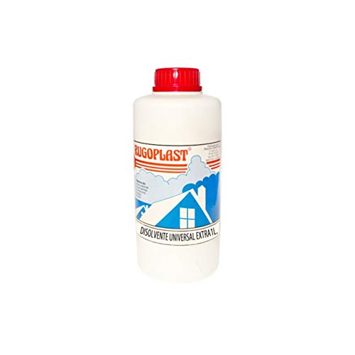 Rugoplast Disolvente universal extra diluyente para pinturas y barnices en general, limpieza de utensilios (0,500Ml) Envío GRATIS 24 h, Incoloro Cover