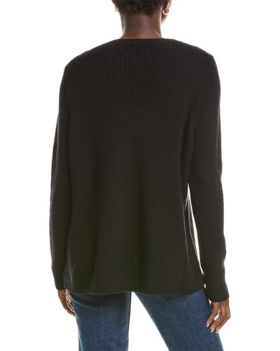 Womens Wool Pullover, M, Black2