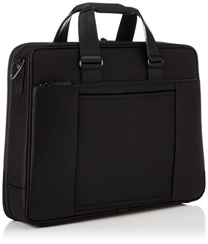 Ace Jean No.30513 Men's Business Bag, Can Store 13.3-Inch Laptops, A4 Compatible, Made in Japan, Cordura Nylon x Genuine Leather, Duratect 2, Black2