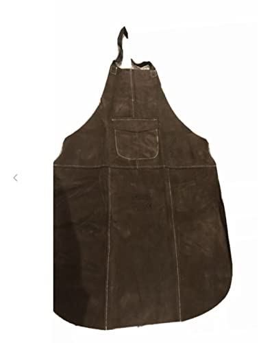 Dark Brown Welders Welding Safety Apron