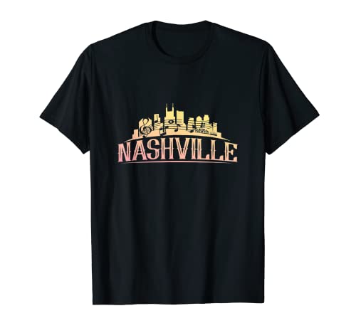 Nashville Music City USA Country Music Lovers T-Shirt